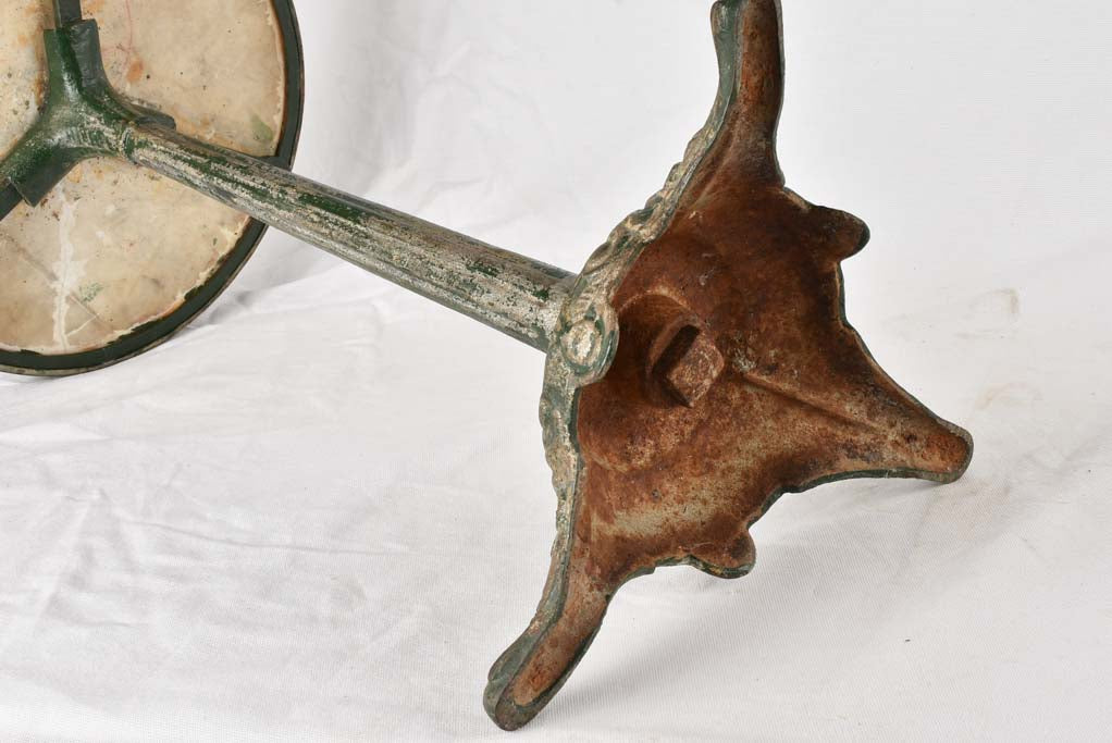 Small bistro pedestal table - Charlionais & Pourailly 16¼"