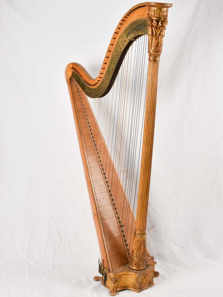 19th century English harp 67"