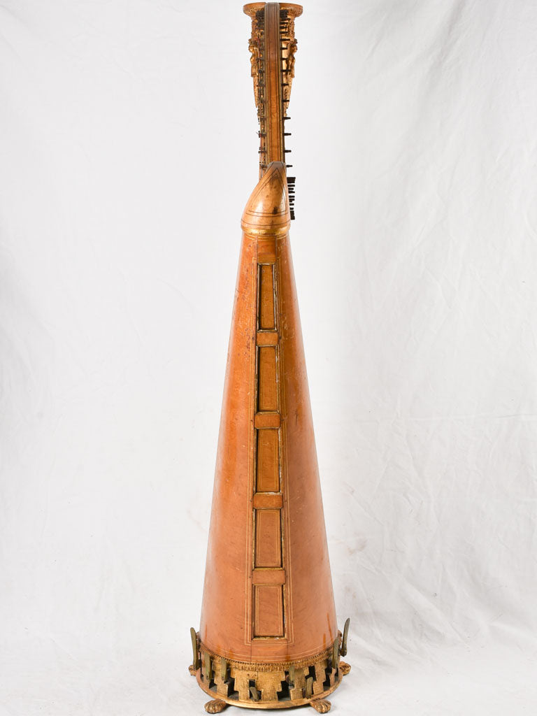 19th century English harp 67"
