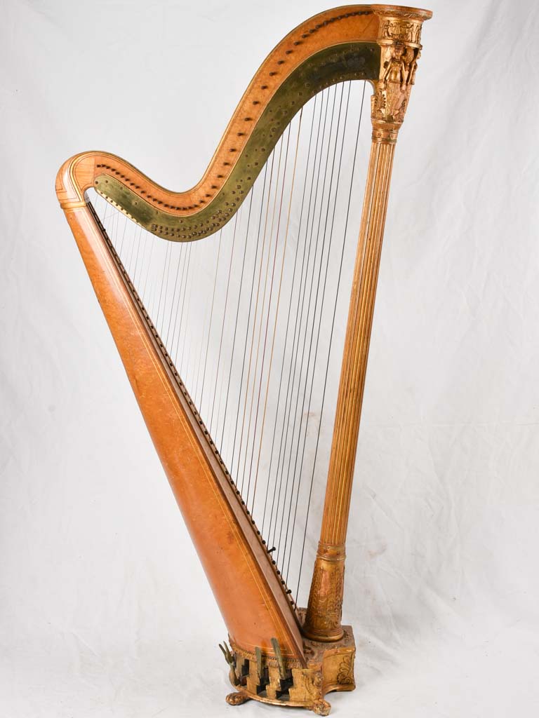 19th century English harp 67"
