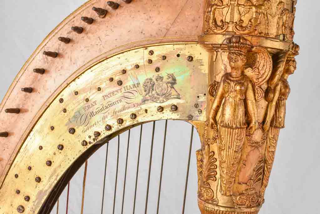 19th century English harp 67"