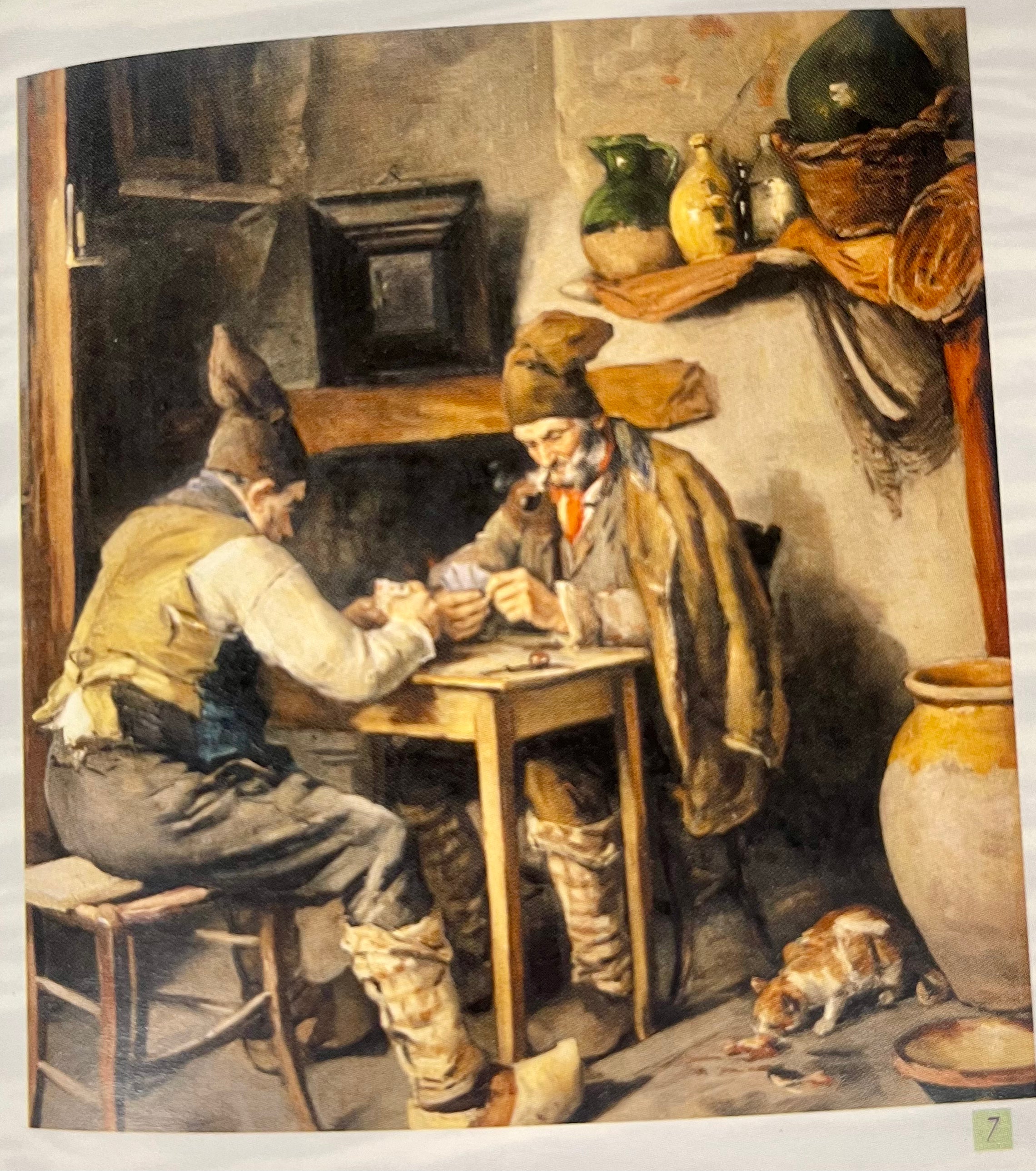 Charming aged French farmhouse pitcher