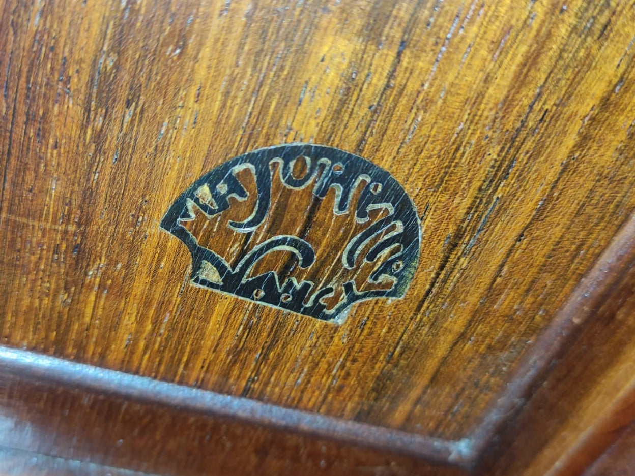 Rare Louis Majorelle (1859–1926) Art Nouveau Mahogany Cabinet - 61" x 17¾"