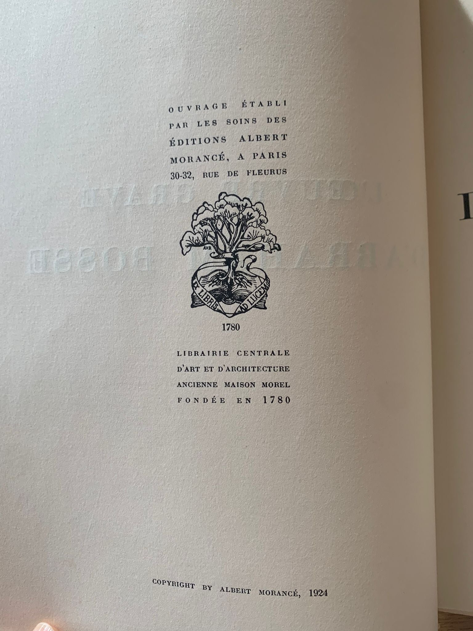 Aged French intaglio printing press