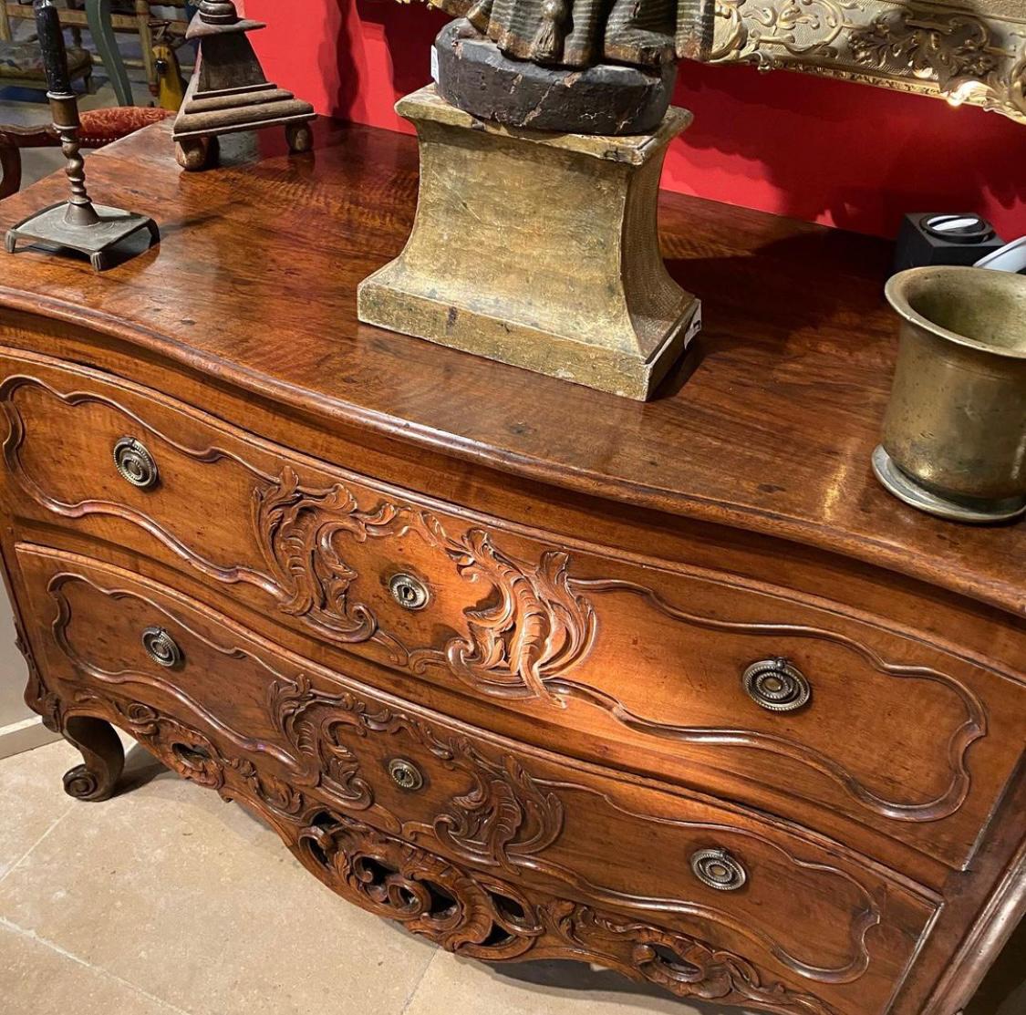 Eighteenth-century Louis XV commode