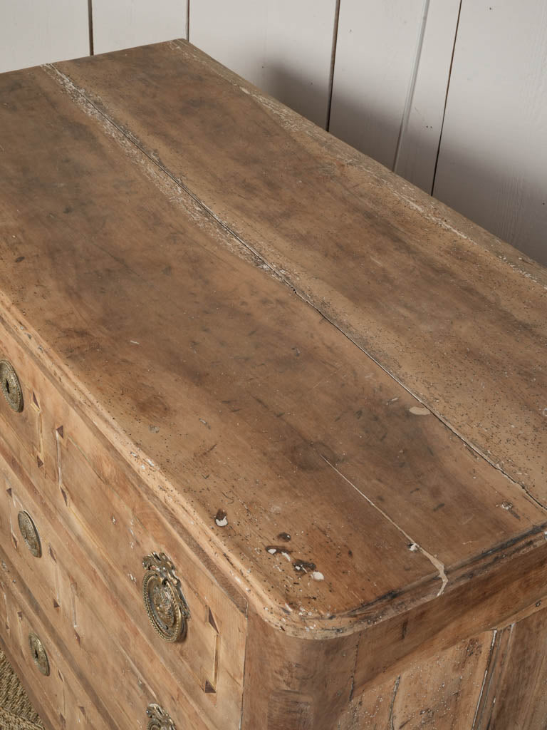 Pale patina French commode
