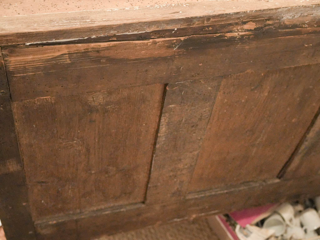 Artistic refined wooden dresser
