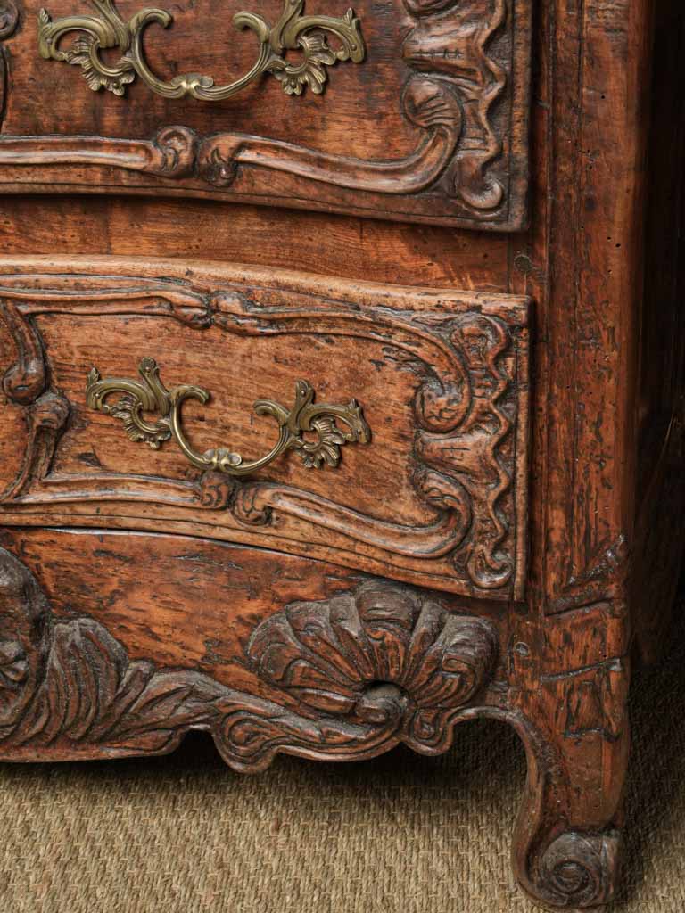 Aged Walnut Furniture Piece