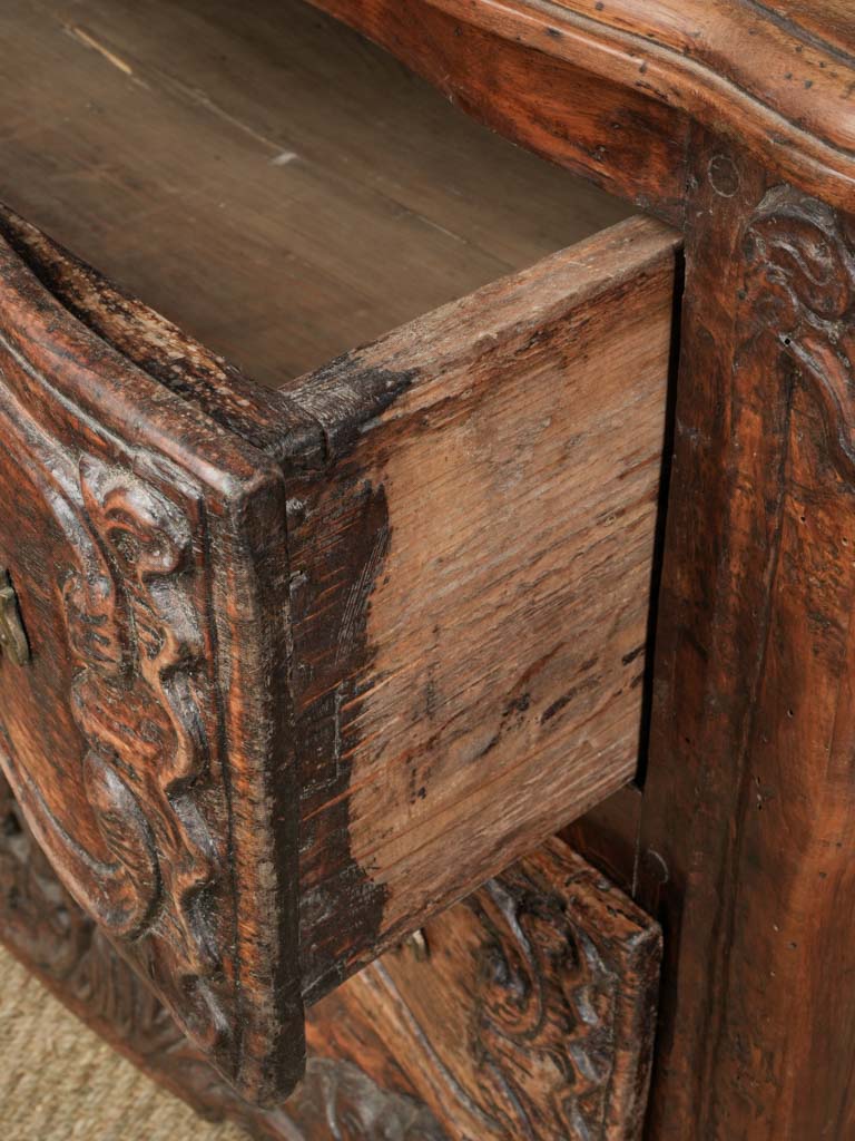 Deep Grained Walnut Chest