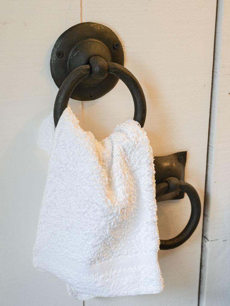 Robust utilitarian iron fixtures