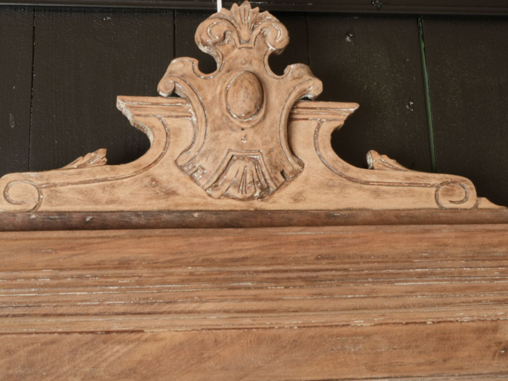 Elegant aged wooden frame