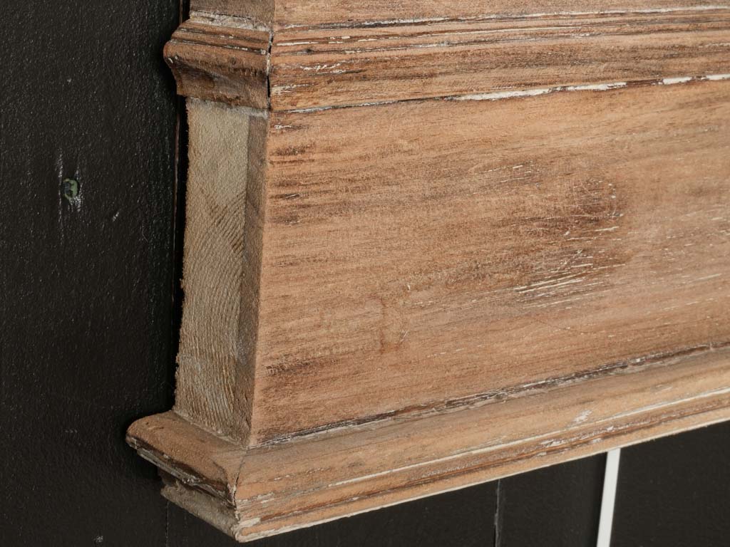 Historical natural finish mirror