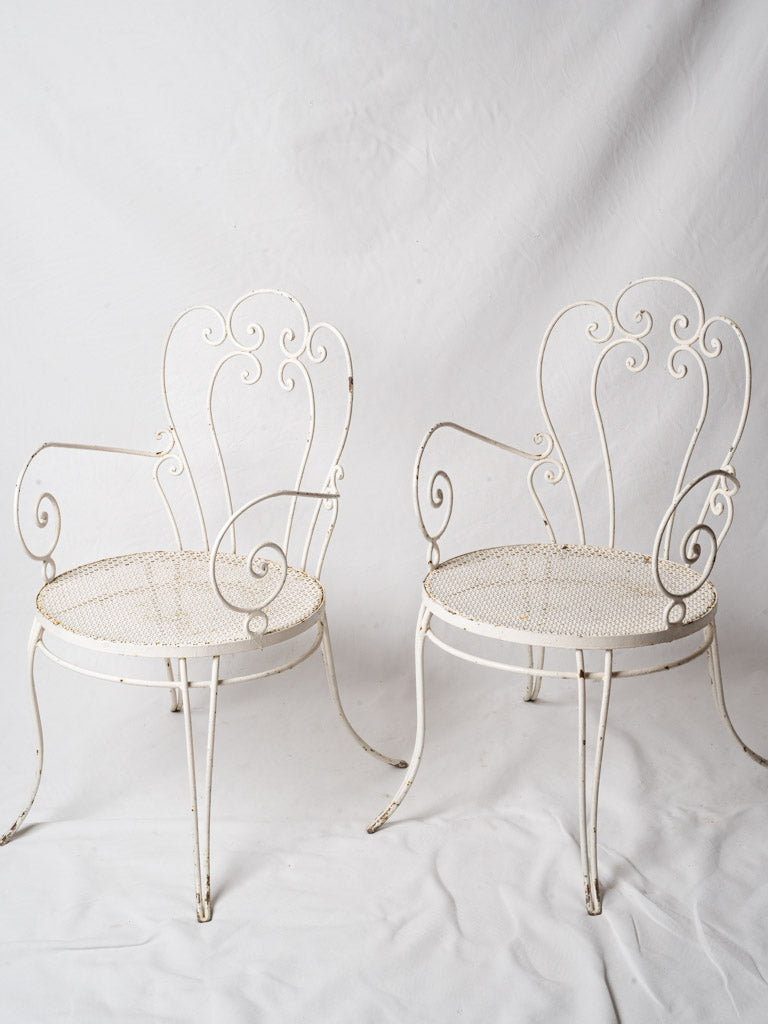 Mid-century French outdoor seating
