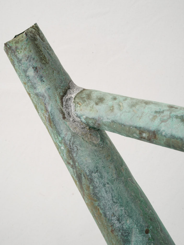 Classic copper antique French decor