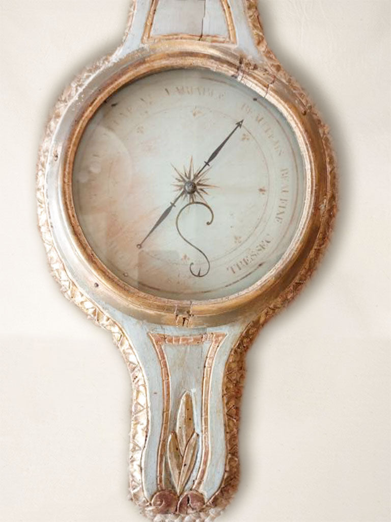 Elegant patina French thermometer