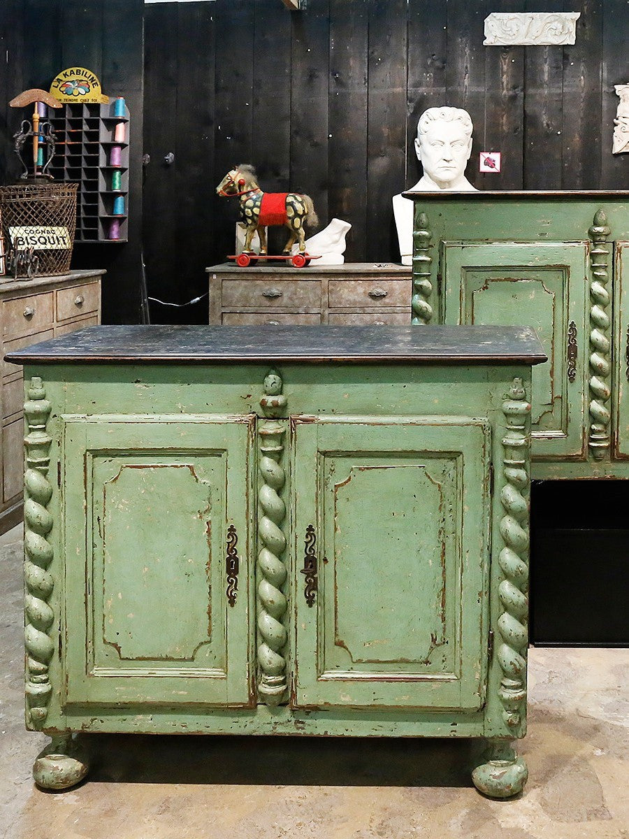 Pair of 17th century Louis XIII cabinets