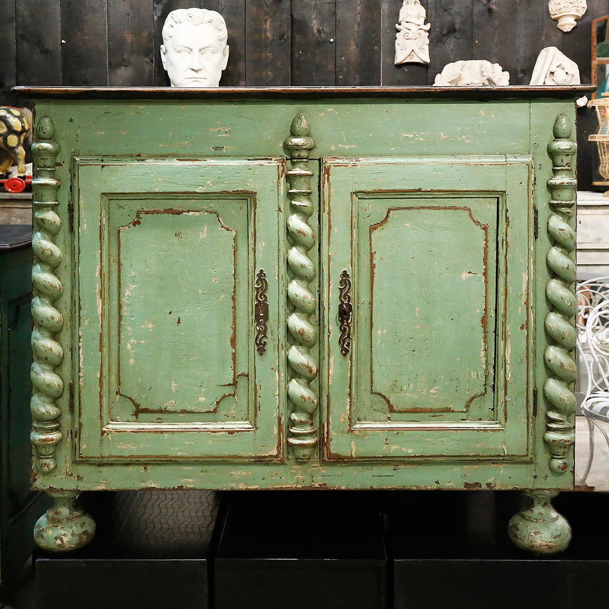 Pair of 17th century Louis XIII cabinets