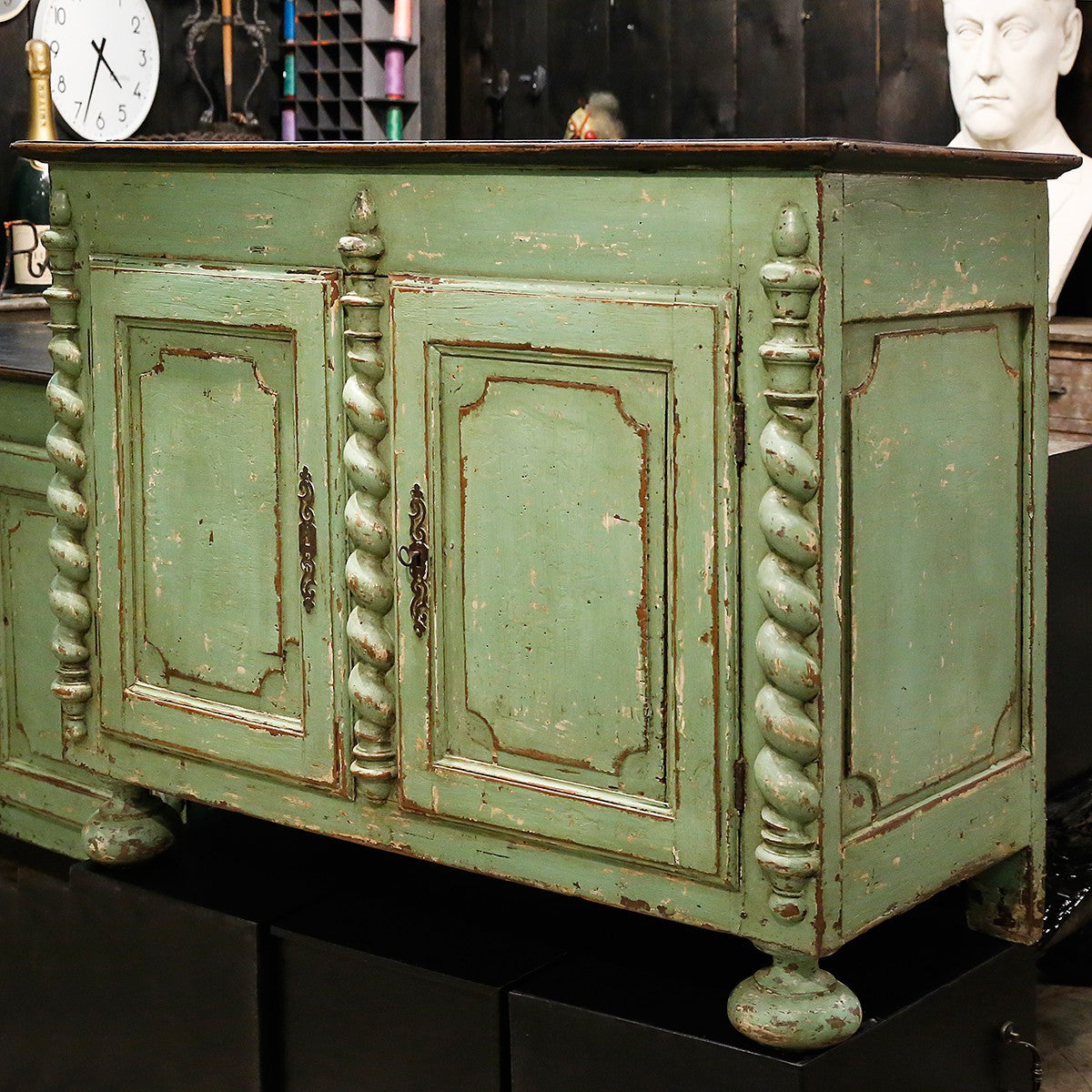 Pair of 17th century Louis XIII cabinets