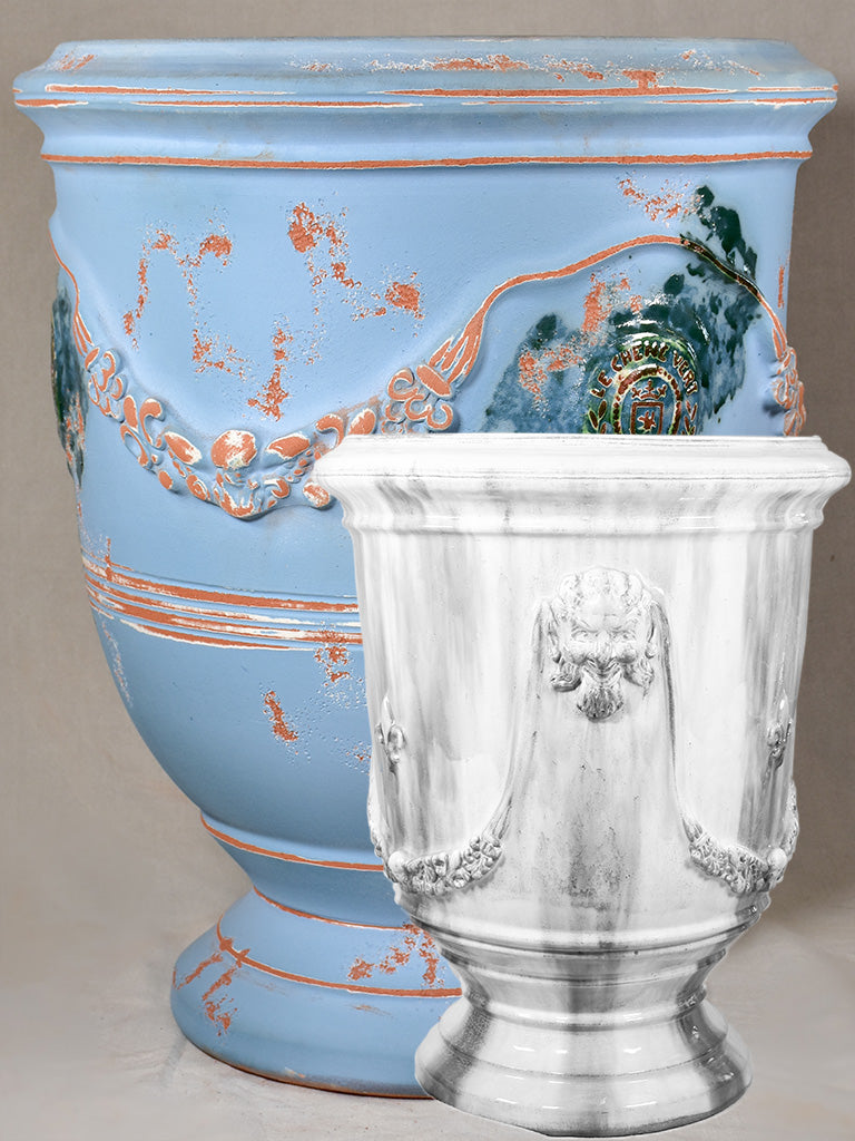 Blue Antica Mat Anduze Urn