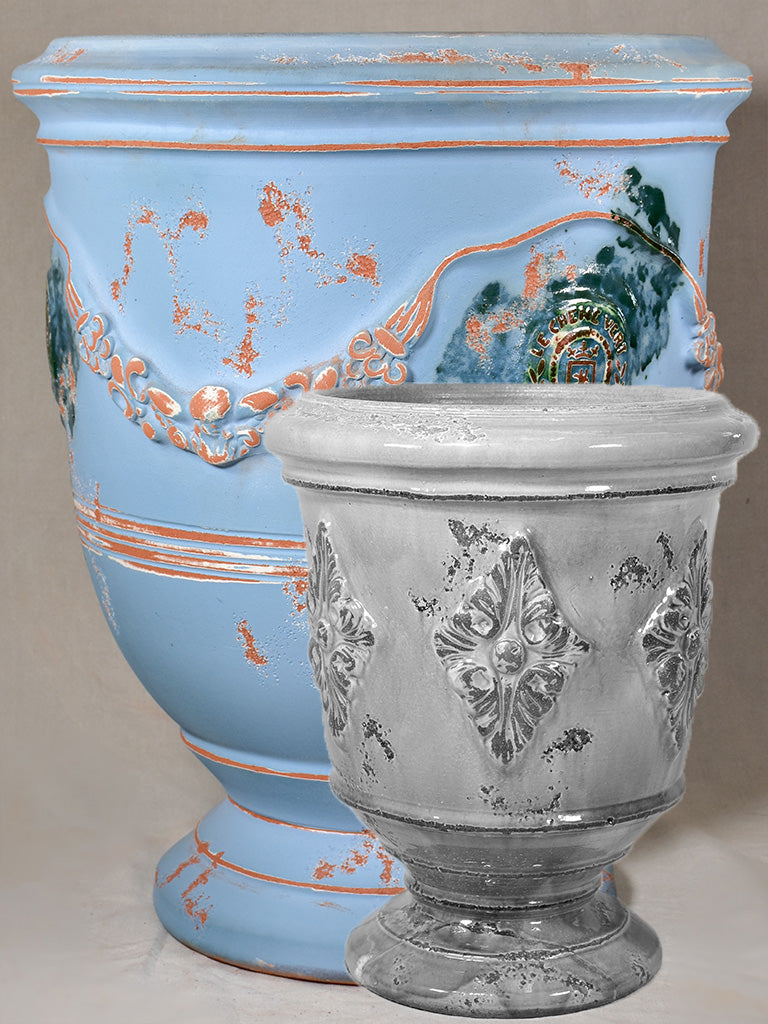 Blue Antica Mat Anduze Urn