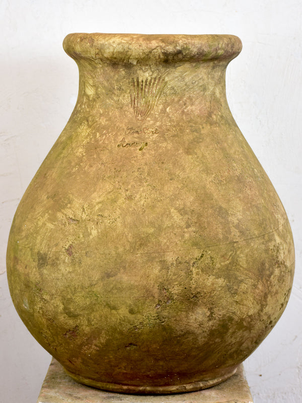 Antica - full glazed Biot jar