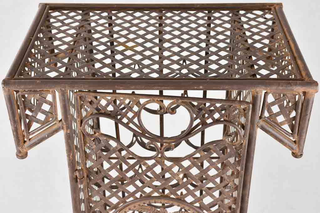 Designer Wine Rack Iron Cast