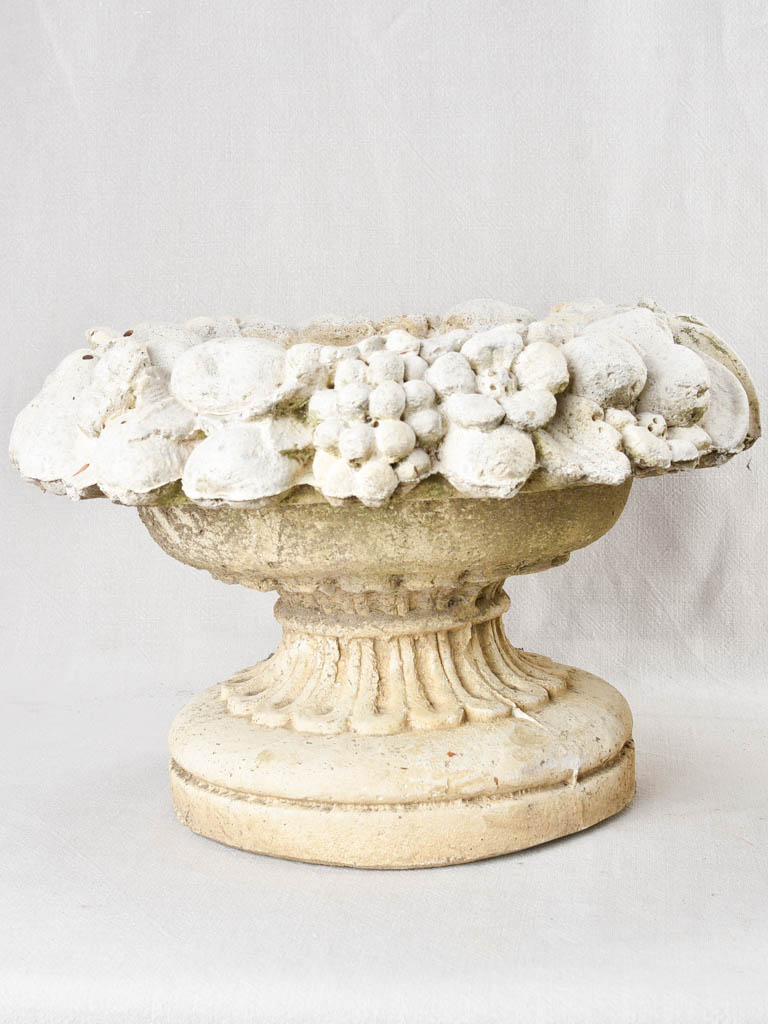 Pair of fruit cup planters 18½"