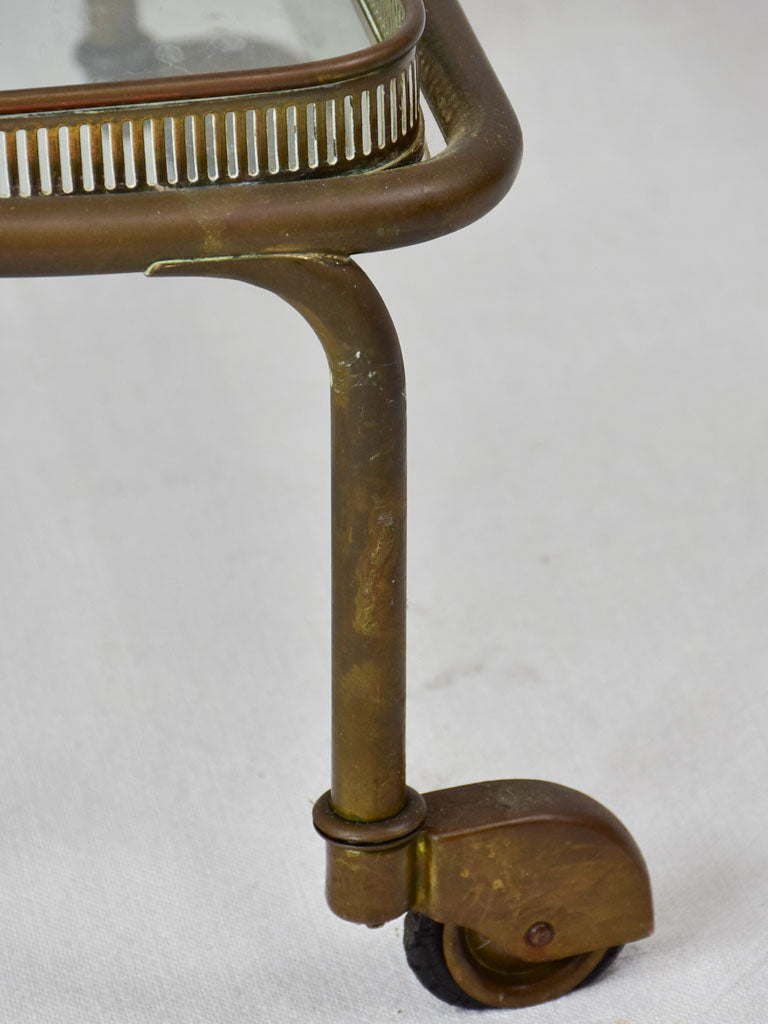 Bar cart (Maison Bagues, attributed) 1960s