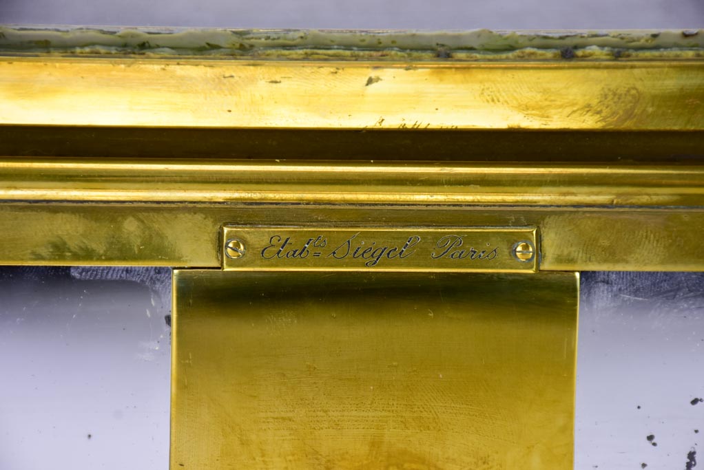 Rare Siegel Paris display case from a watch / jewelry store - early 20th century 30¾"