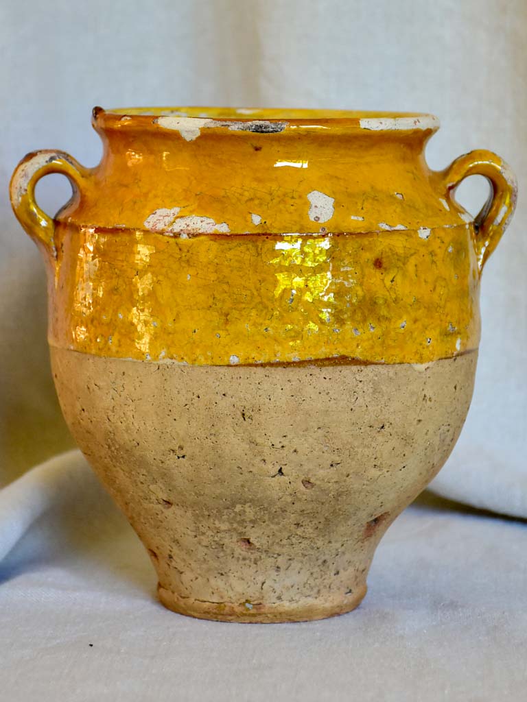 19th Century French confit pot 8¼"