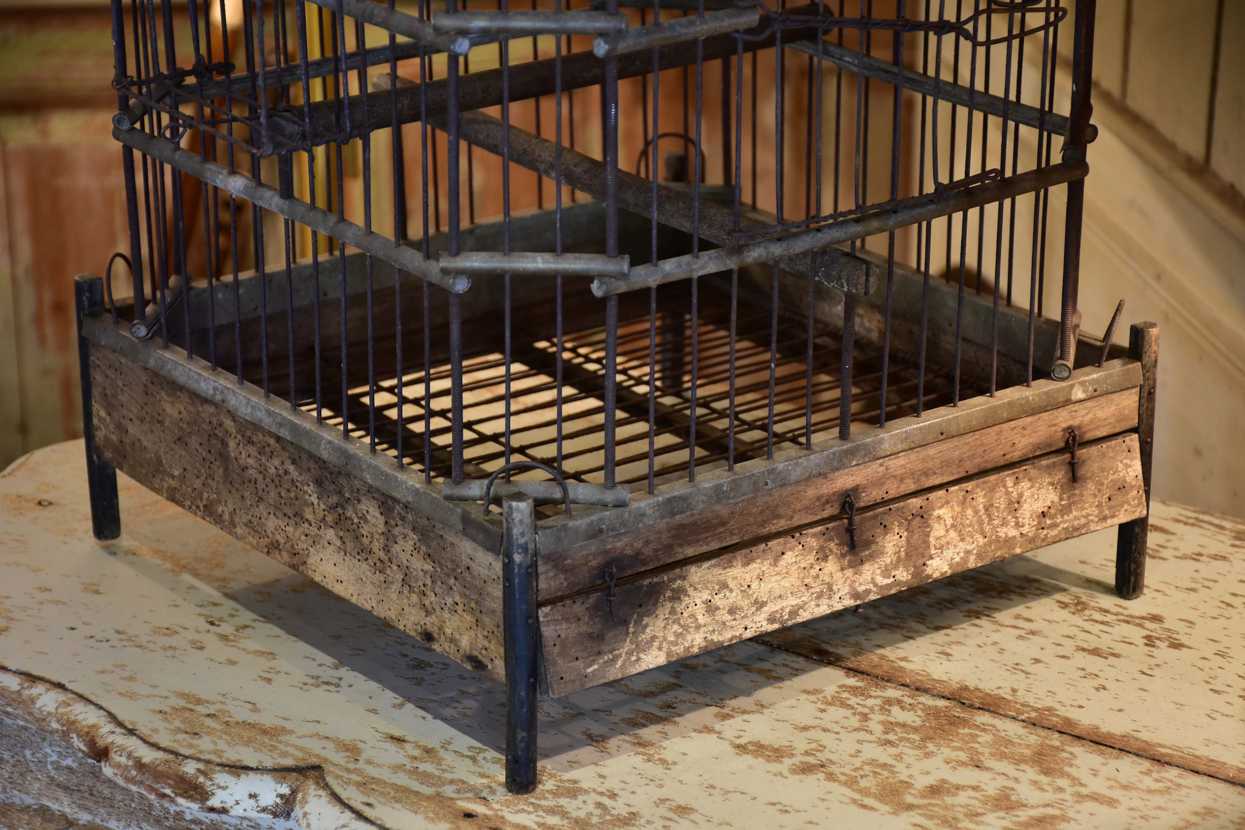 Antique French birdcage