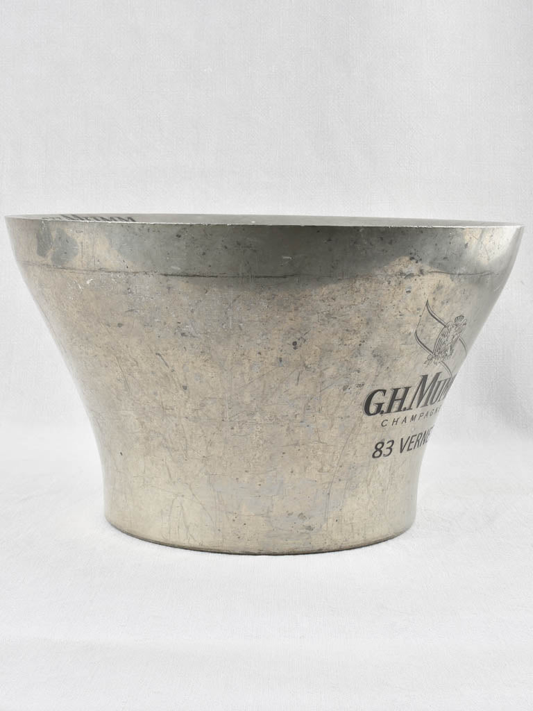 Large Mumm champagne bucket