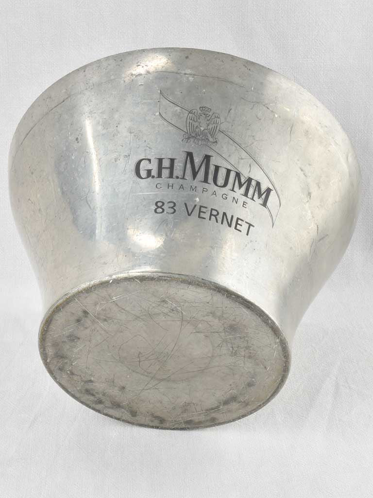Large Mumm champagne bucket