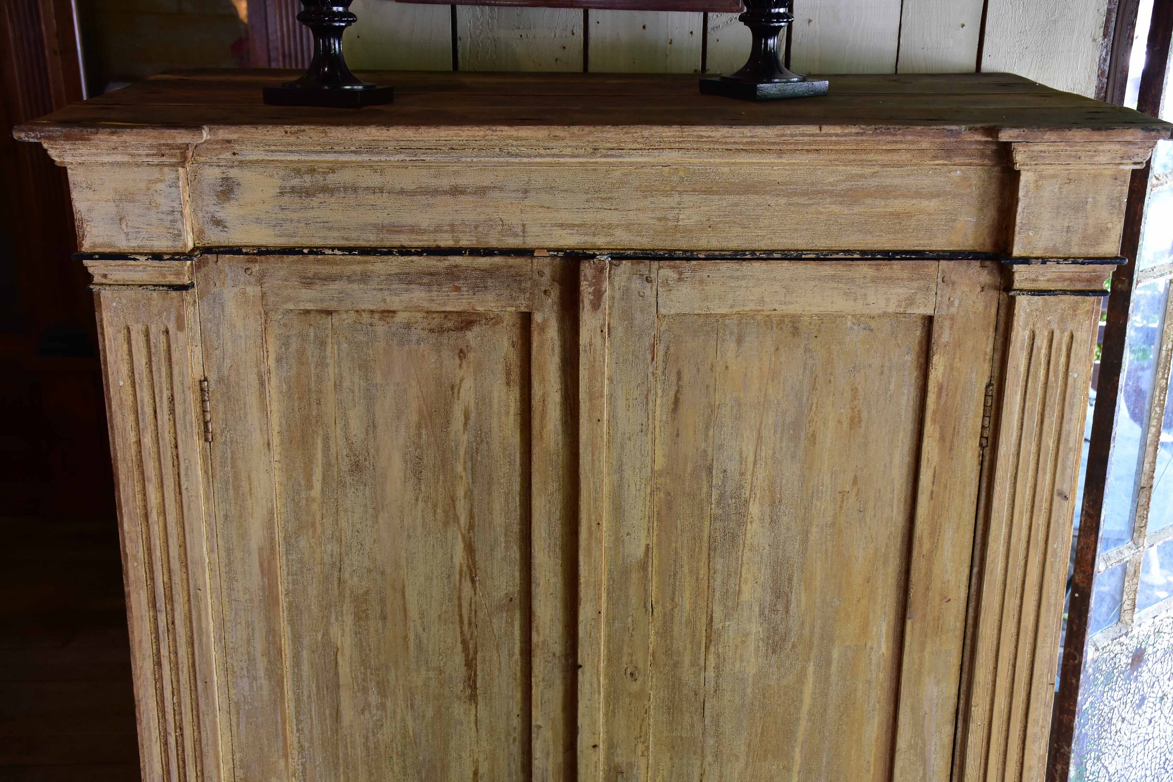 Small rustic French directoire armoire