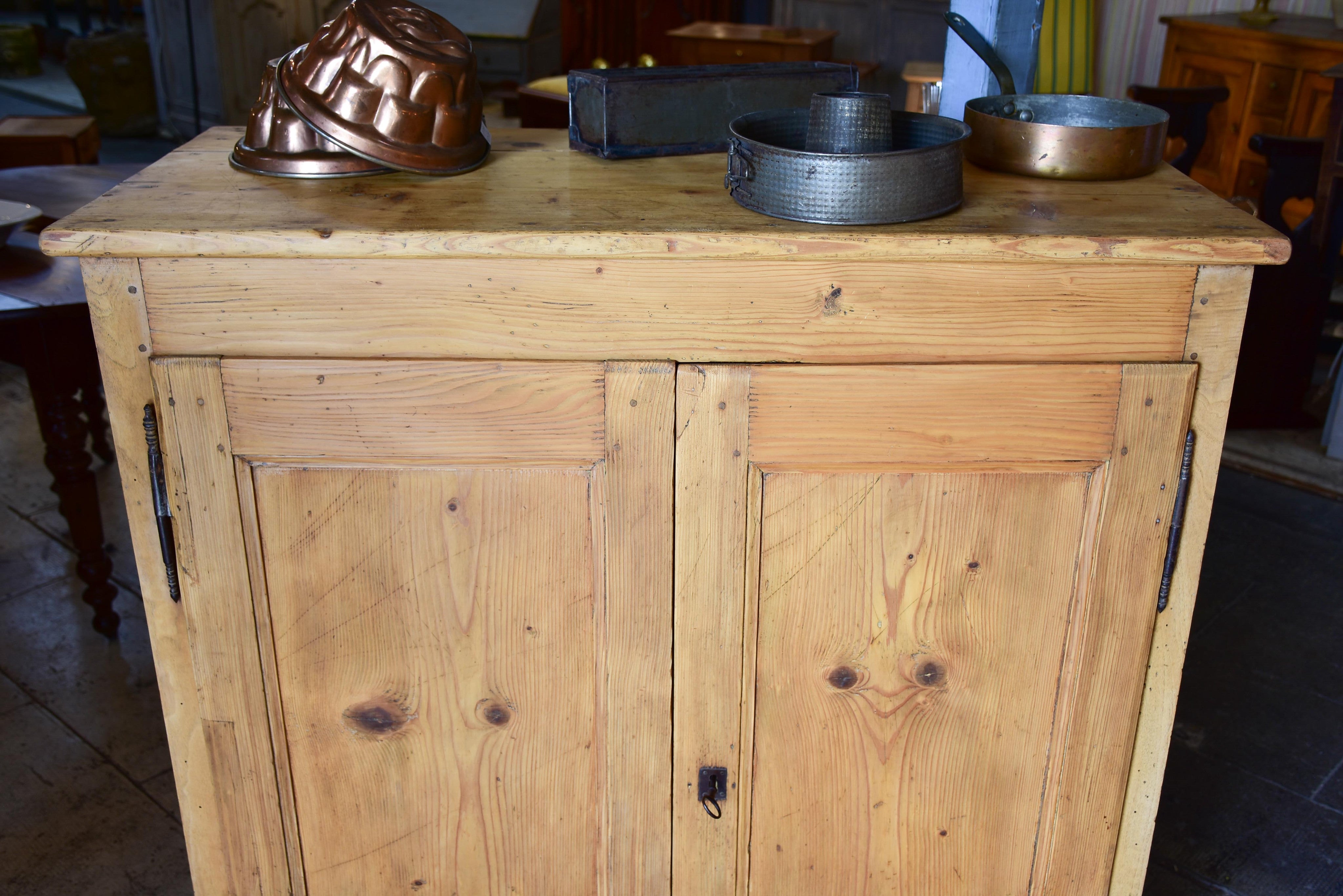 Late 19th century rustic French kitchen buffet