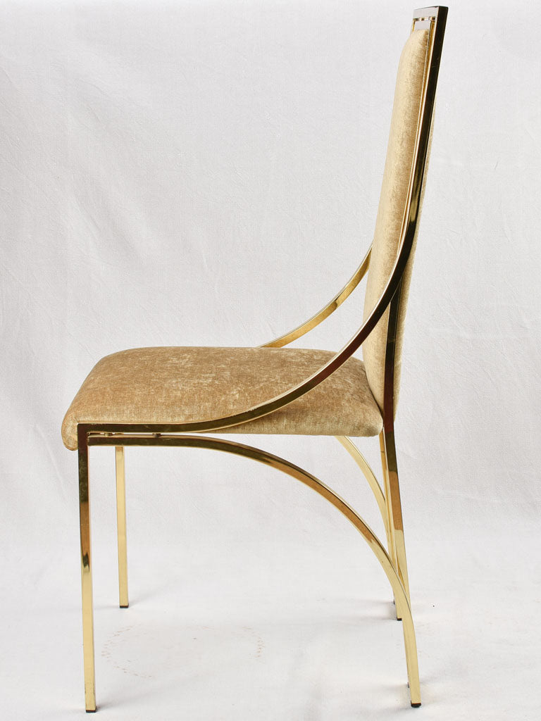 Set of 8 vintage Italian dining chairs