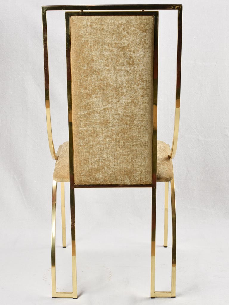 Set of 8 vintage Italian dining chairs