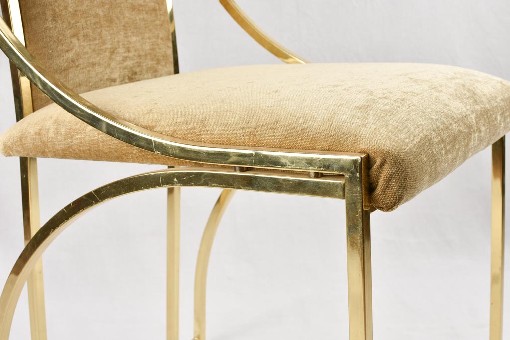 Set of 8 vintage Italian dining chairs
