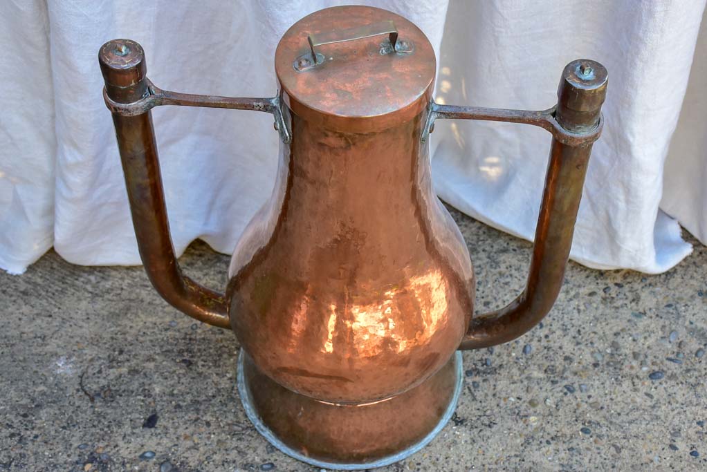 Pair of Louis XV 18th Century bath water vessels - copper