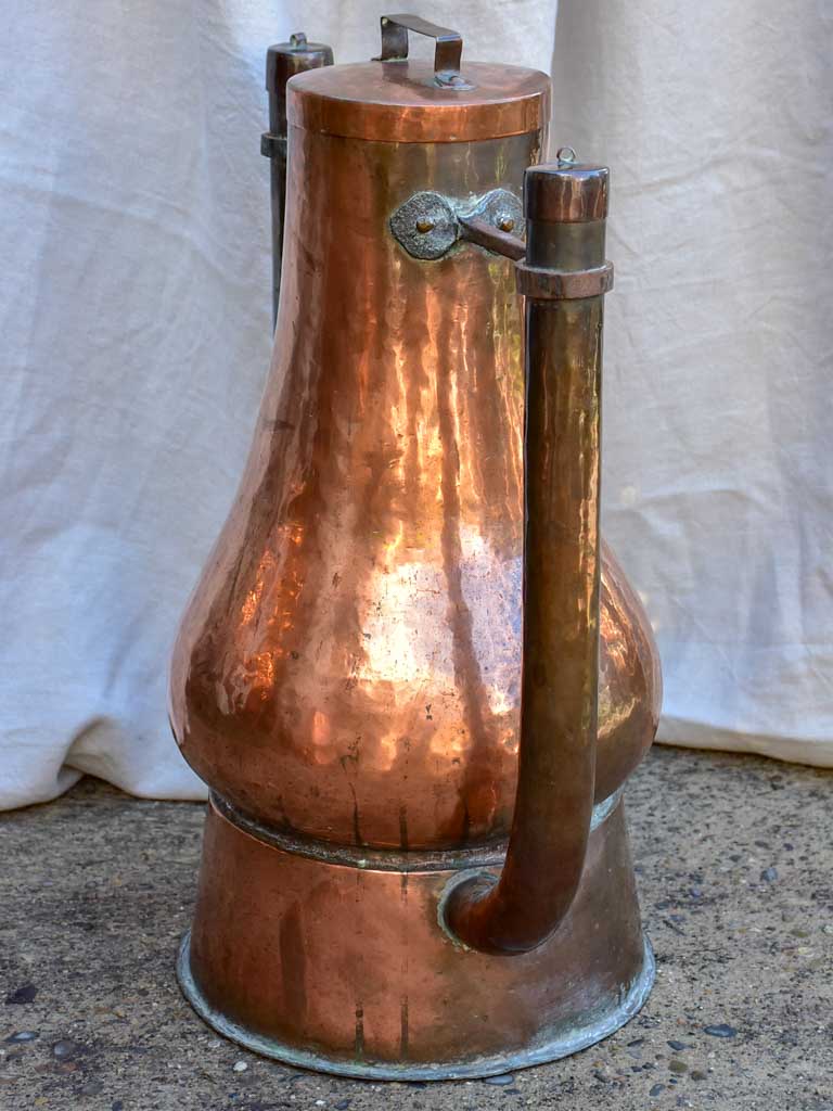 Pair of Louis XV 18th Century bath water vessels - copper