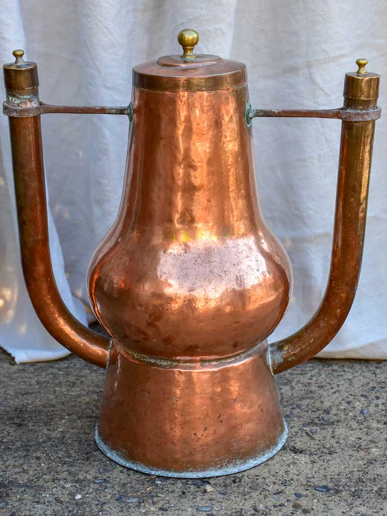 Pair of Louis XV 18th Century bath water vessels - copper
