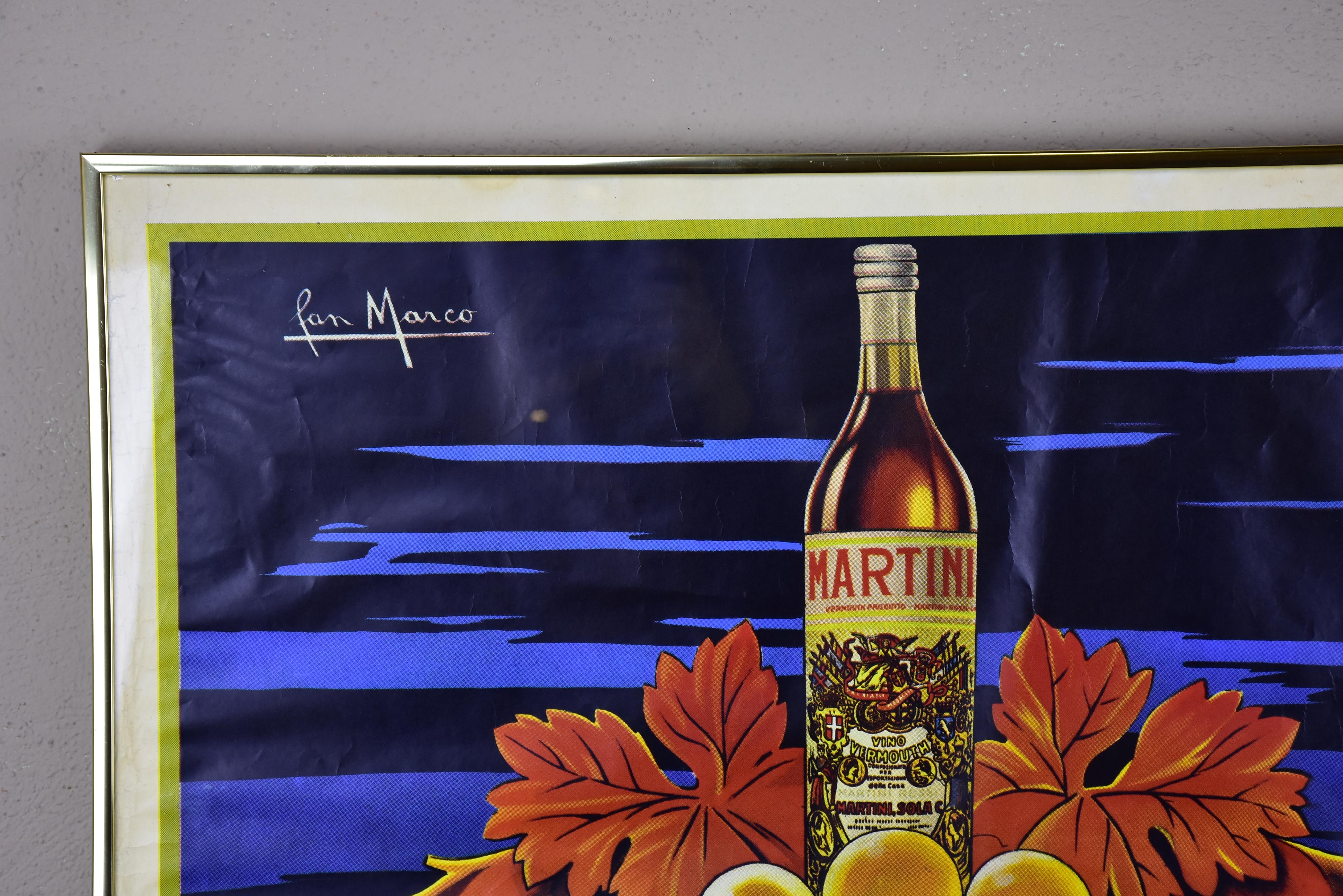 Italian vintage poster - Martini