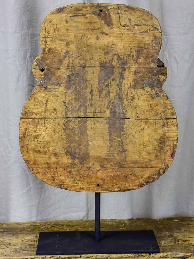Rare set of ten antique French guitar molds