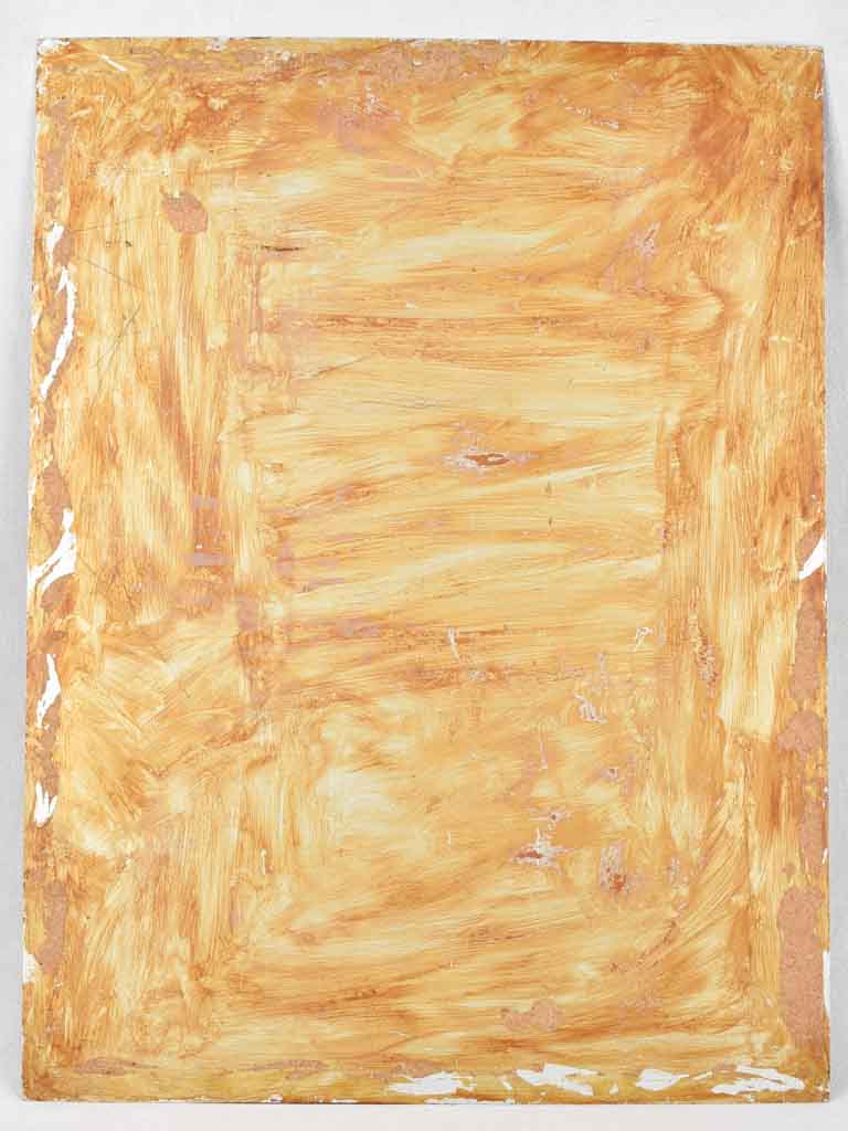 Retro Parisian scene in autumn palette