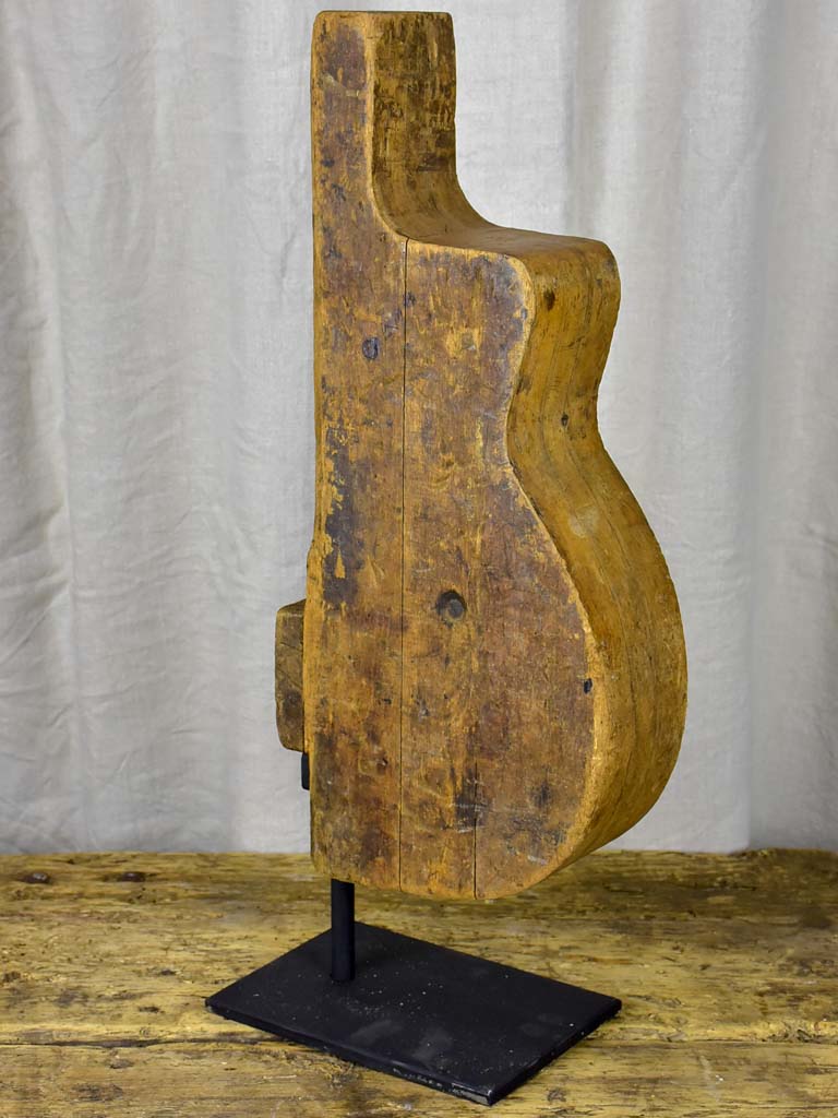 Rare set of ten antique French guitar molds