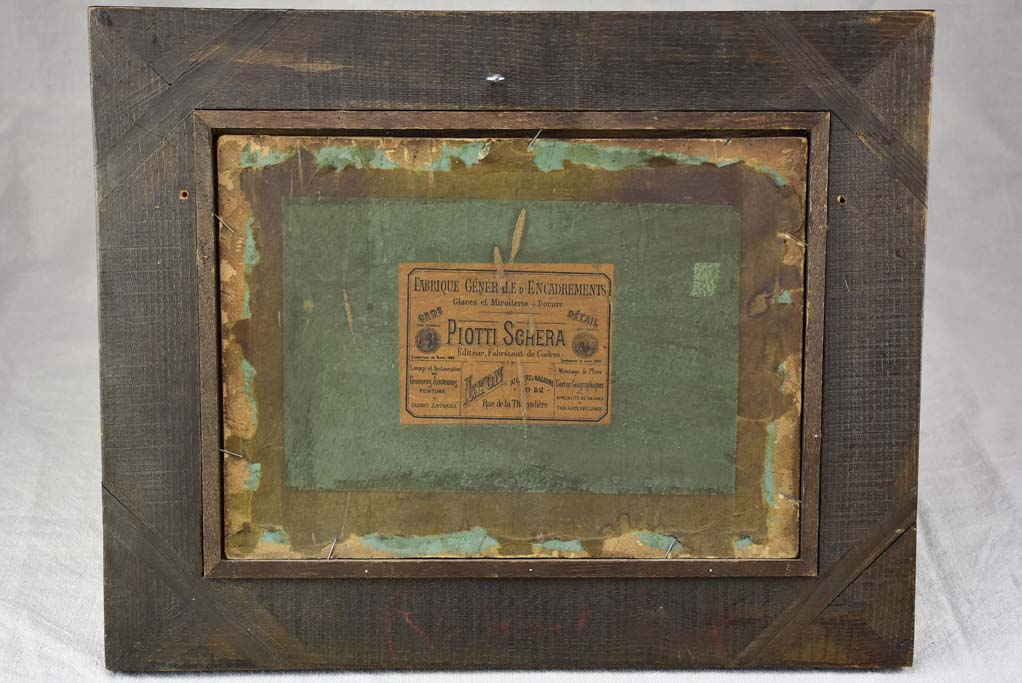 Nineteenth Century still life painting by Sebastian Dollar 18½" x 15"