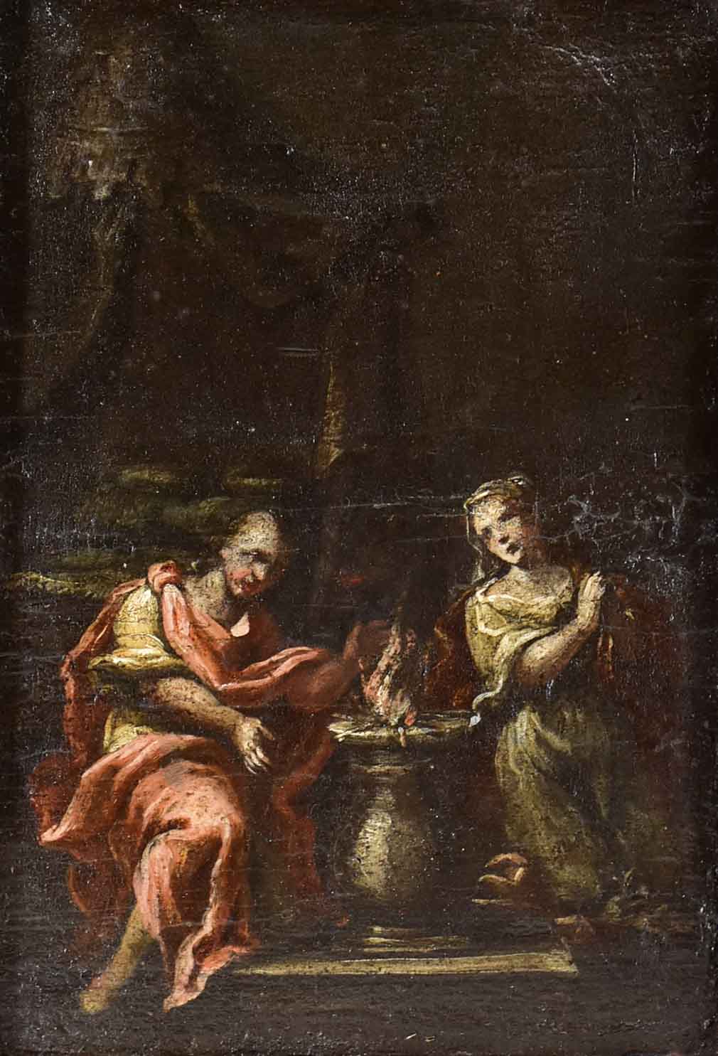 Rare Govert Flinck signed artwork