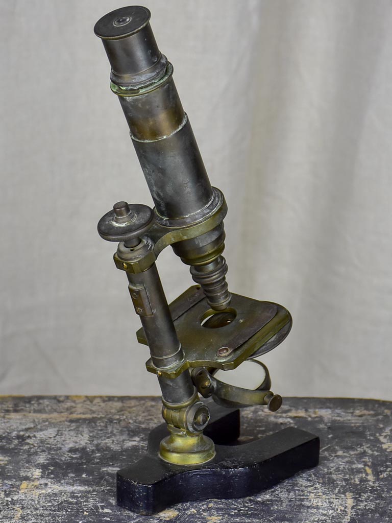 Antique chemist's microscope