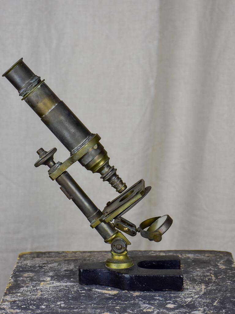 Antique chemist's microscope