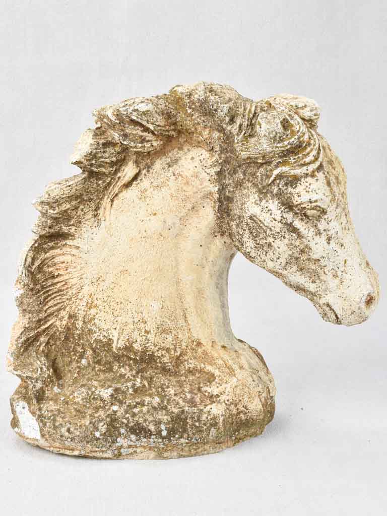 Pair of vintage horse sculptures 13¾"